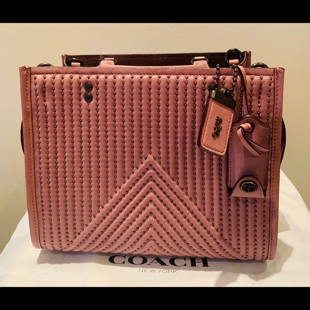 Coach Rogue 25 Quilted in Dusty Pink - SOLD!